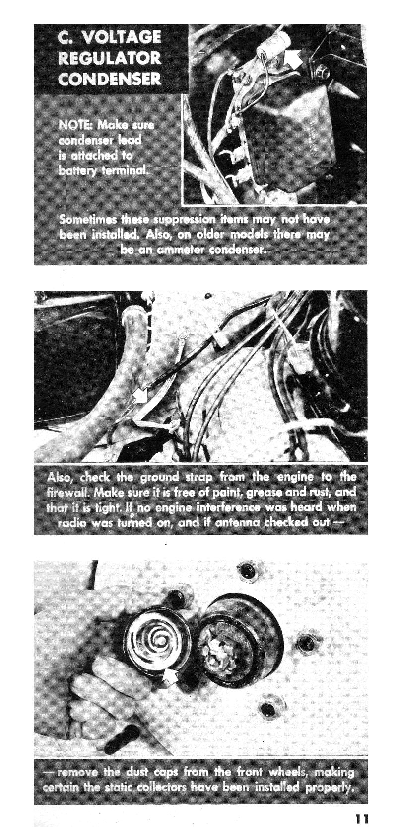 1959 Chevrolet Rapid Radio Checks Booklet Page 16